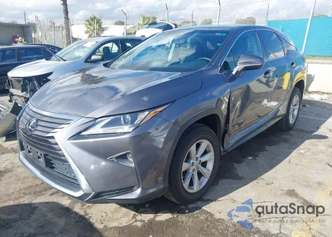 2016 Lexus Rx 350 z USA, uszkodzony, nr VIN 2T2ZZMCA3GC004600